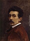 Juan Joaquin Agrasot Autorretrato painting